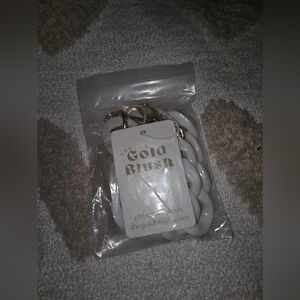 Gold Blush White Chain For Bum Bag New